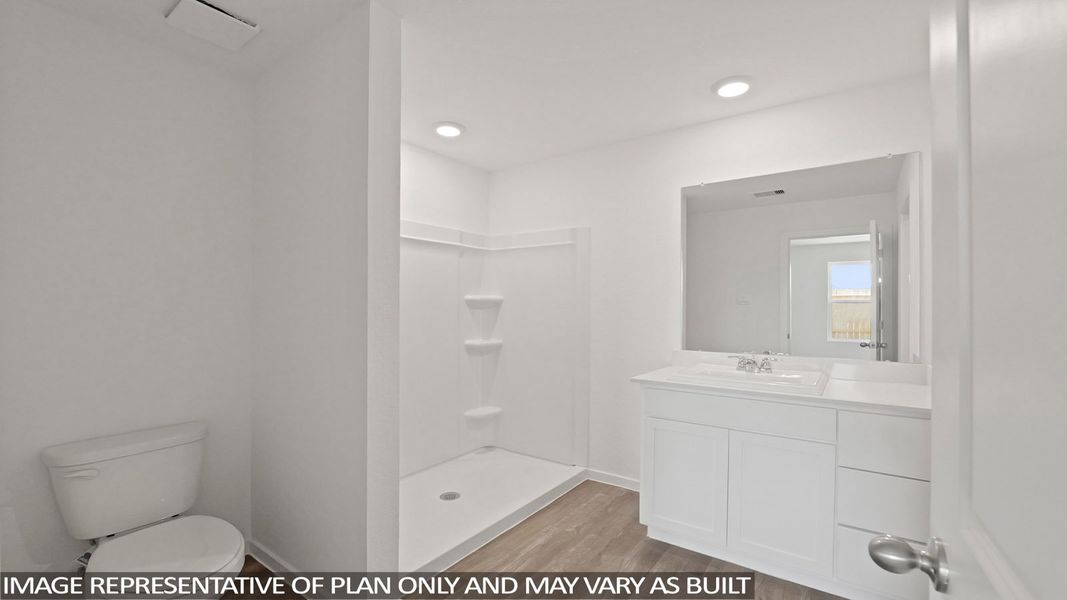 Furnished interior view inside a new home in Lexington Heights, Willis (Image 8).