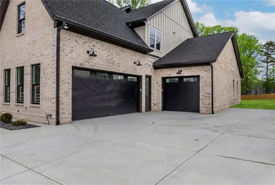 Exterior details and patio area of a home in , Dacula (Image 3).