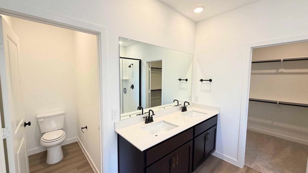 Primary Bathroom Construction Progress featuring the Oxford Collection