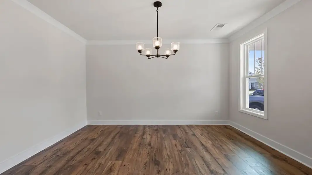 Representative unfurnished interior of a home built from the Fleetwood by D.R. Horton in Spring Ridge Reserve, Anderson (Image 15). Representative unfurnished interior of a home built from the Fleetwood by D.R. Horton in Spring Ridge Reserve, Anderson (Image 15).