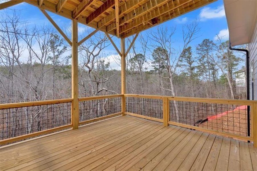 Exterior details and patio area of a home in , Cartersville (Image 24).
