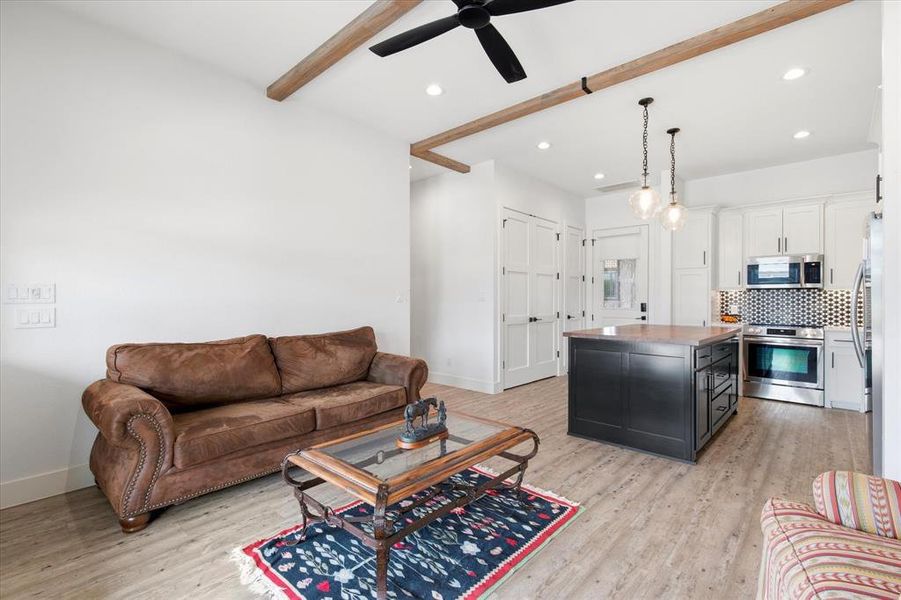 Furnished interior view inside a new home in , Pilot Point (Image 7).