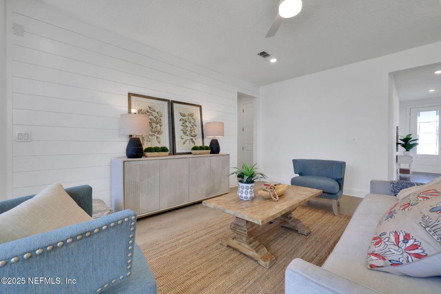 Furnished interior view inside a new home in Seaside Vista, St. Augustine (Image 11).
