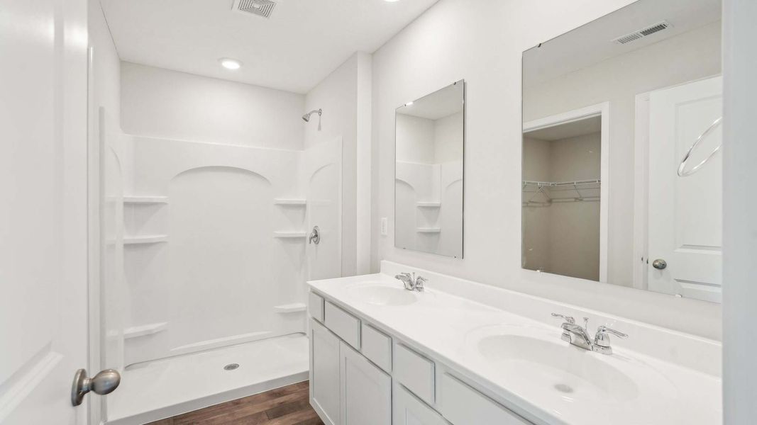 Furnished interior view inside a new home in The Pines at Blake Farm, Wilmington (Image 6).