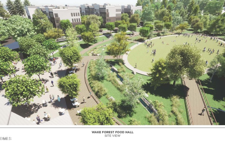 Food Hall Park Rendering 2