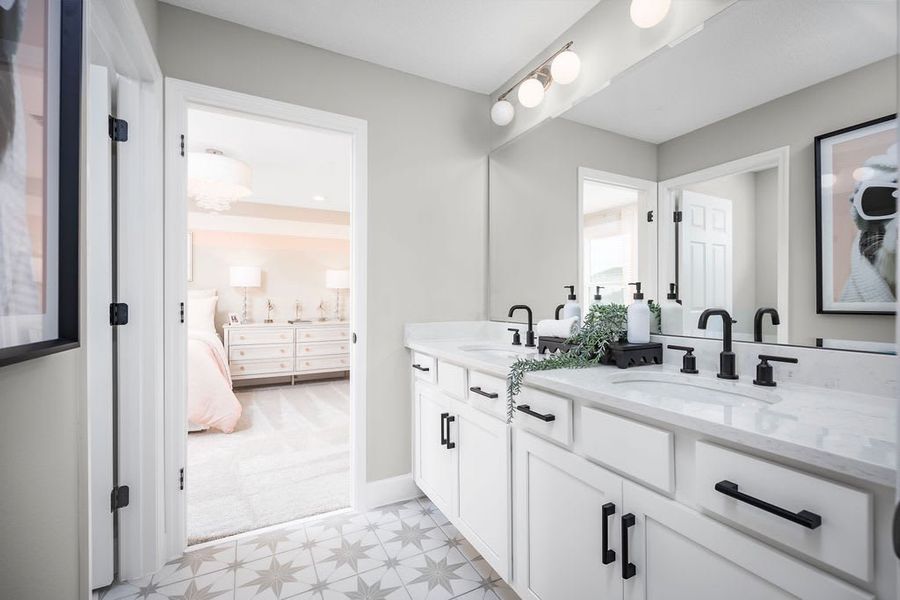 Furnished interior in a model home at Cypress Bluff in Groveland (Image 7). Furnished interior in a model home at Cypress Bluff in Groveland (Image 7).