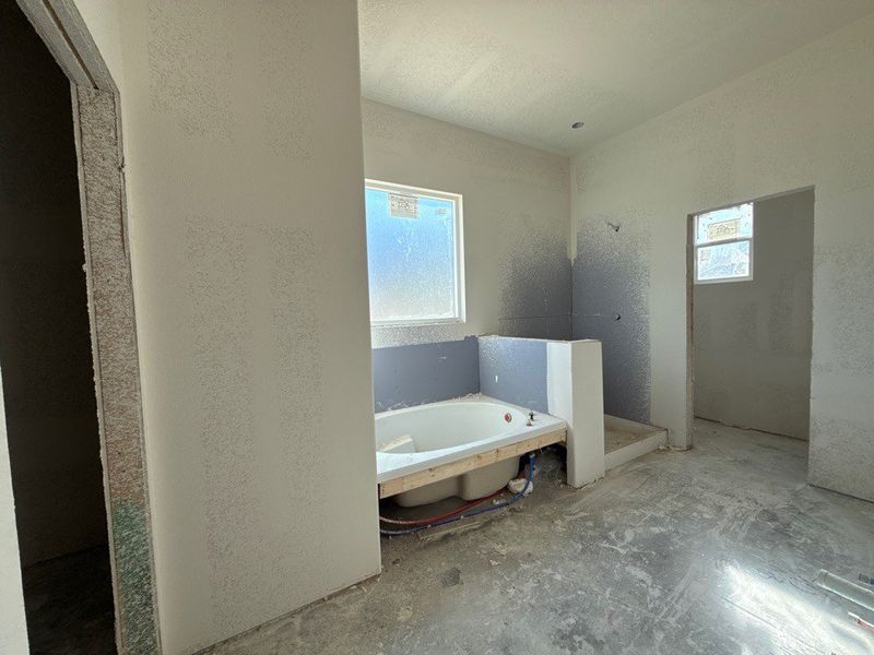 In-progress construction of a new home in Oak Grove Addition, Springtown, TX (Image 12).