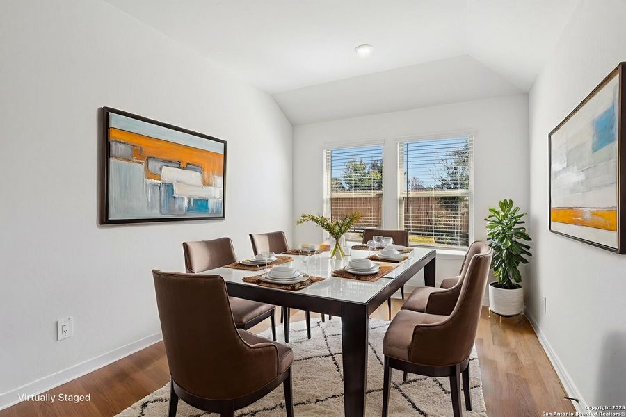 Furnished interior view inside a new home in Royal Crest, San Antonio (Image 11). Furnished interior view inside a new home in Royal Crest, San Antonio (Image 11).