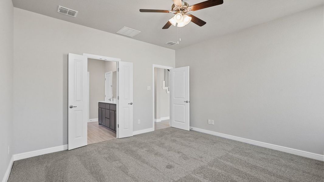 Spacious, unfurnished interior of a new home in Treeline, Justin (Image 19).