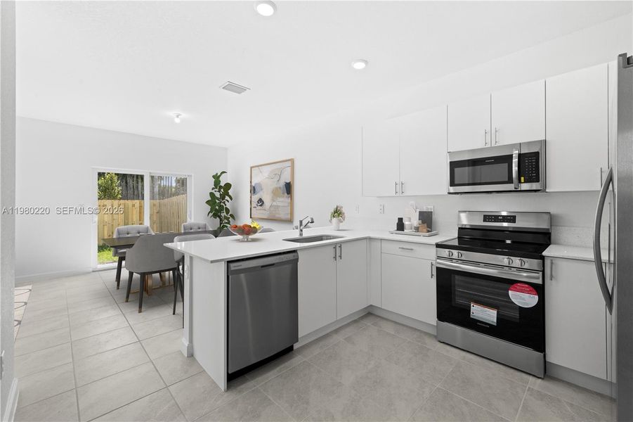 Furnished interior view inside a new home in , Homestead (Image 10).