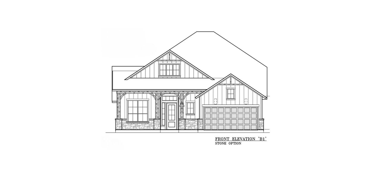 Representative rendering of the exterior for the Bloomington by Chesmar Homes (Image 11).
