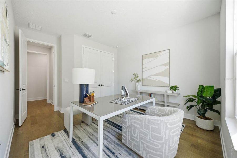 Furnished interior view inside a new home in , Tampa (Image 20).