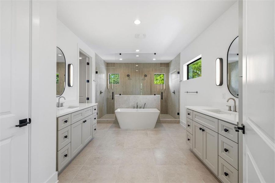 Furnished interior view inside a new home in , Tampa (Image 11).