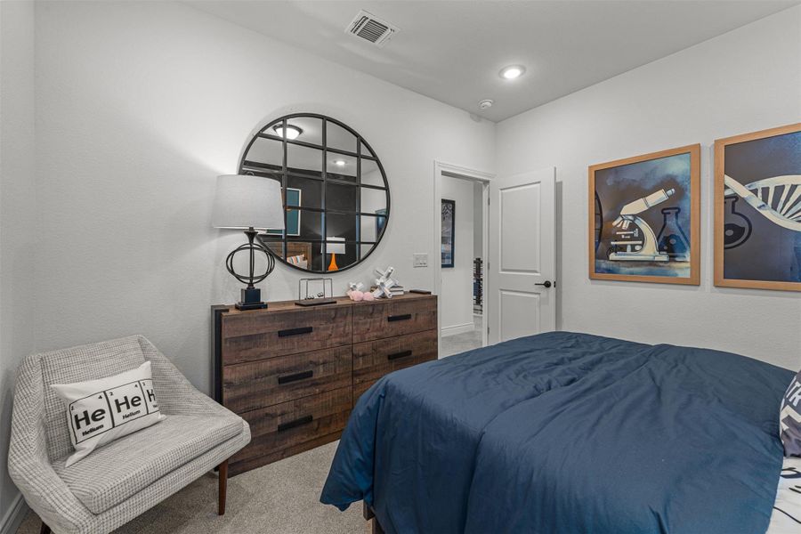 Furnished interior view inside a new home in Barksdale, Leander (Image 35).
