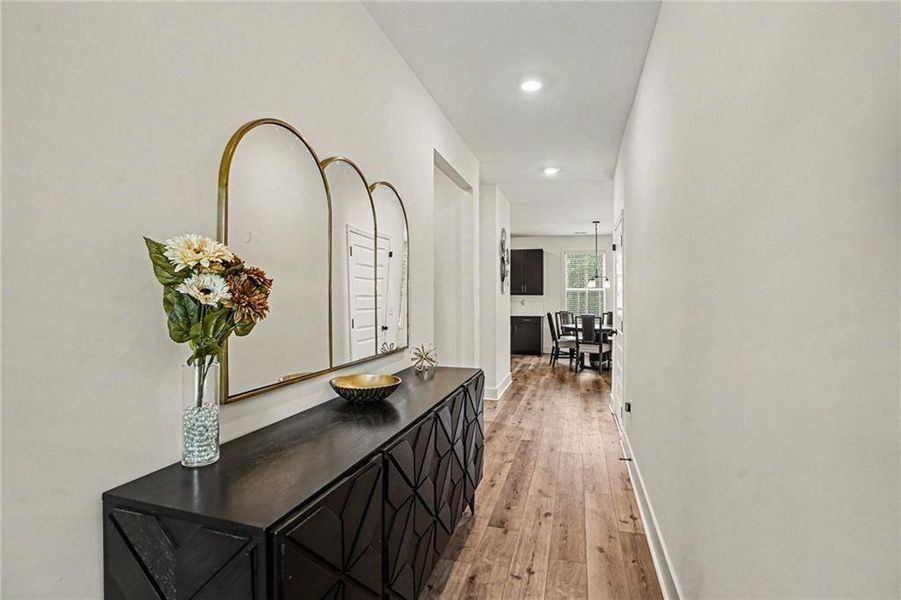 Furnished interior view inside a new home in , Monticello (Image 15).