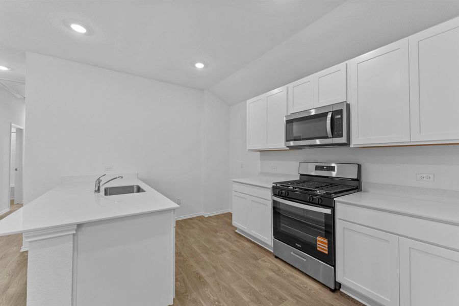 Furnished interior view inside a new home in Valverde, Bastrop (Image 6).