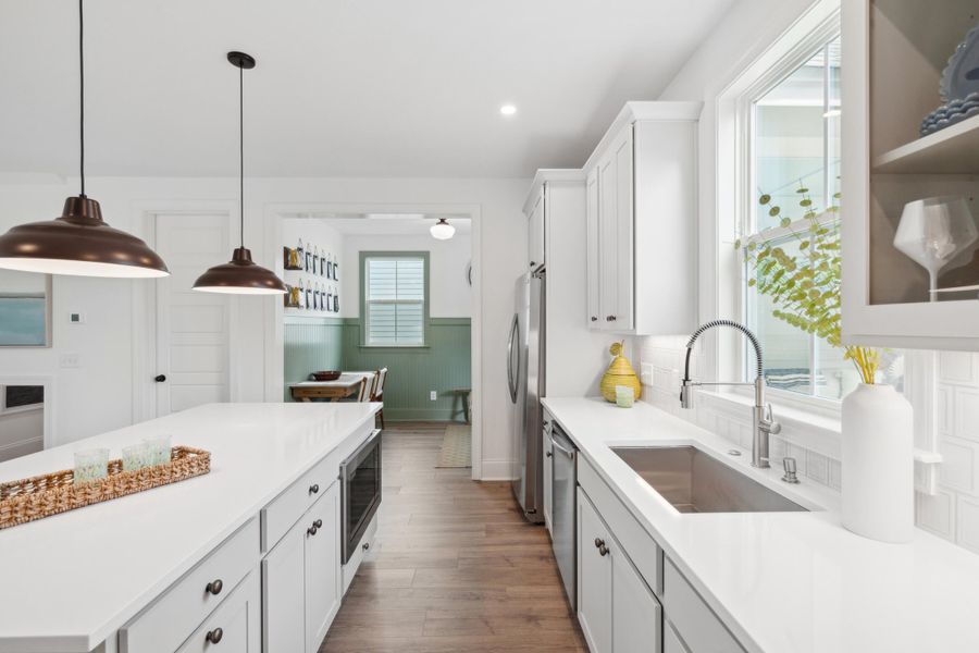Furnished interior view inside a new home in , Summerville (Image 19).