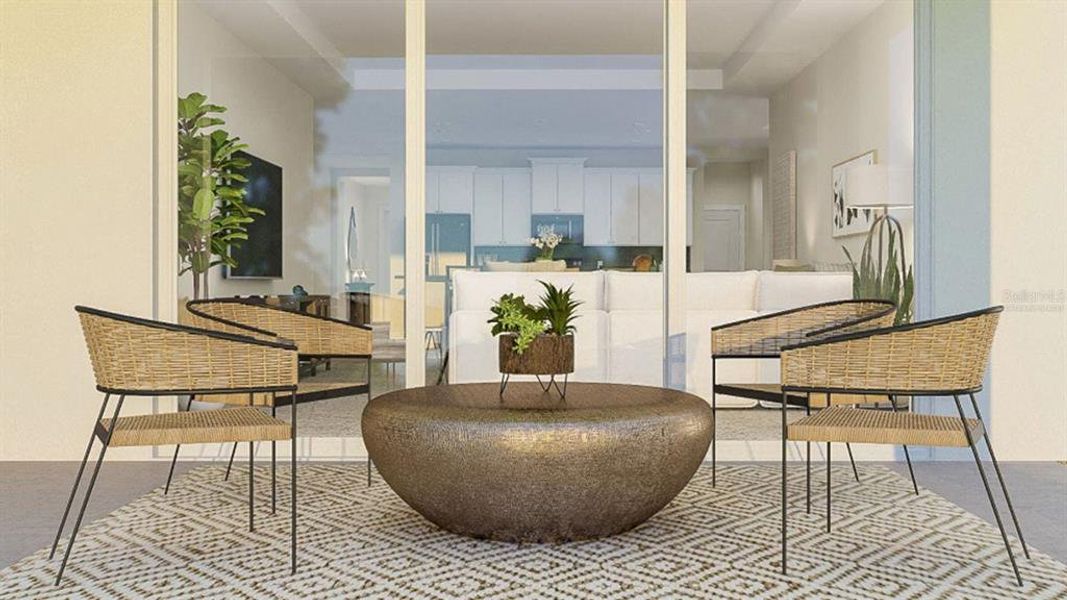 Exterior details and patio area of a home in , Clermont (Image 3).