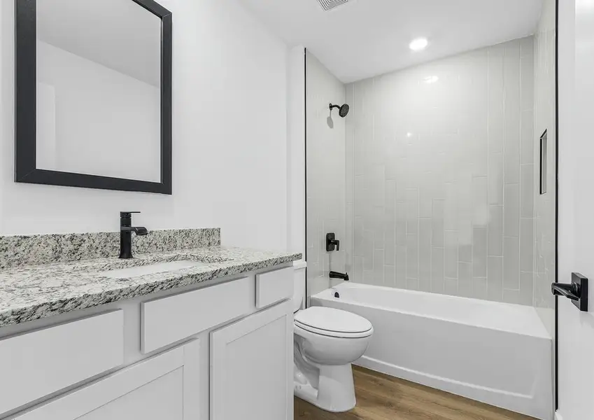 Secondary bathroom