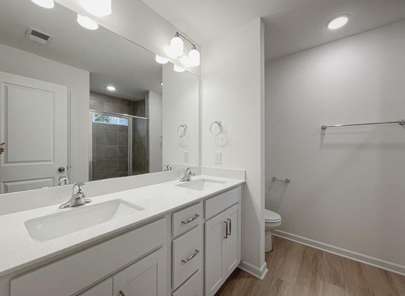 Furnished interior view inside a new home in East Main Townes, Spartanburg (Image 8).