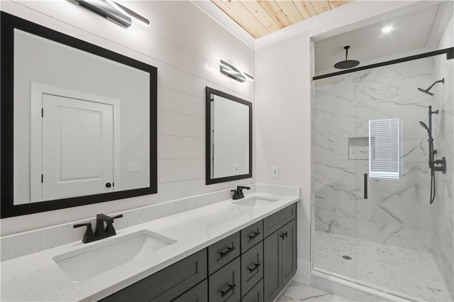 Furnished interior view inside a new home in , Braselton (Image 4).