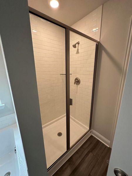 Close-up of interior finishes inside a home in Greystone, Angleton (Image 8).