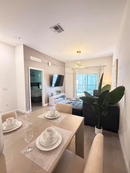 Furnished interior view inside a new home in , Davenport (Image 13). Furnished interior view inside a new home in , Davenport (Image 13).