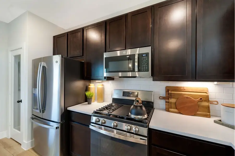 Furnished interior view inside a new home in McCain's Station, Gallatin (Image 9).