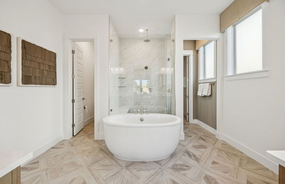 Representative furnished interior of a home built from the Gillett by Pulte Homes in Ryehill, Rosenberg (Image 9).