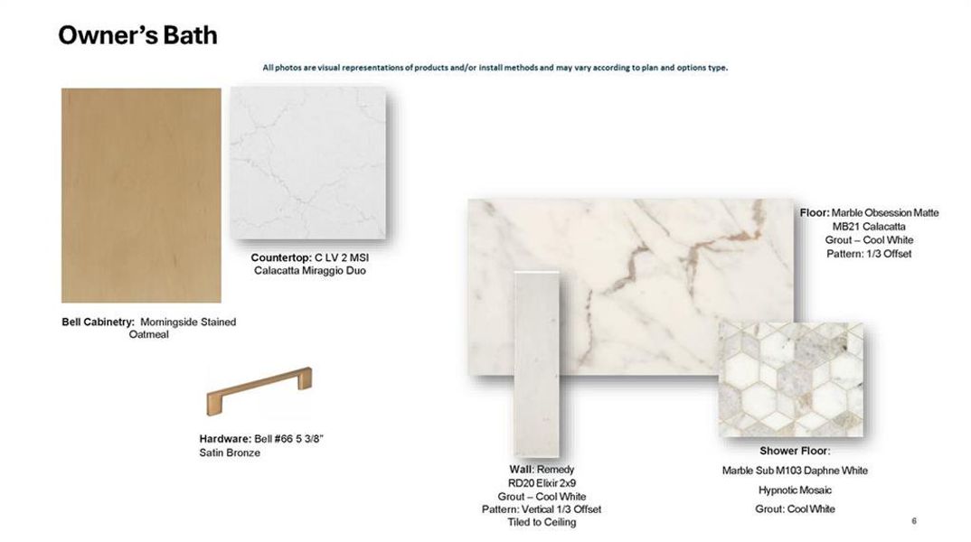 Sample of building materials used in homes in Park Walke, Alpharetta (Image 51).