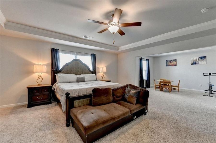 Furnished interior view inside a new home in Adagio, Dacula (Image 13).
