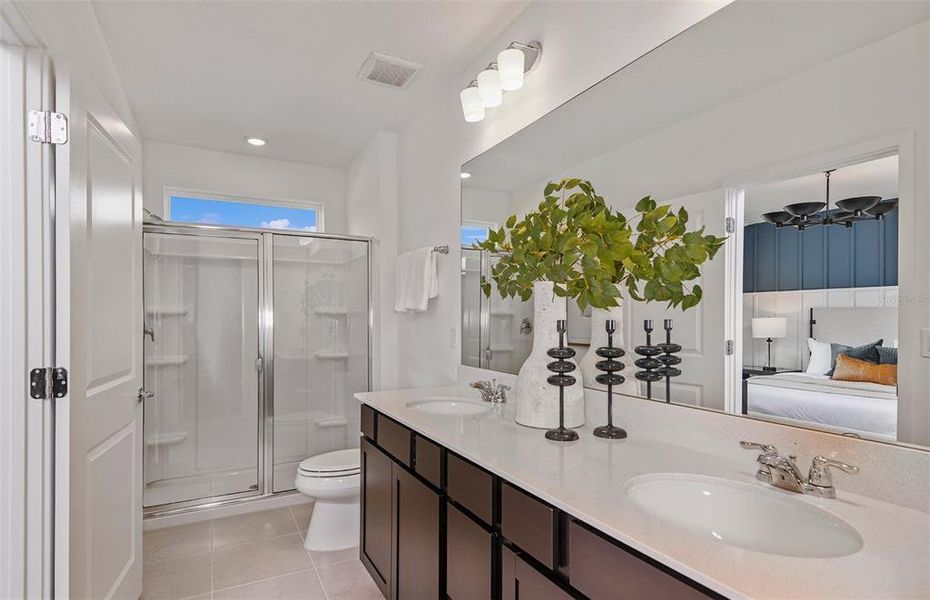 Furnished interior view inside a new home in Hawthorne Ranch, Lakeland (Image 11).