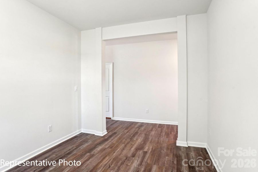 Spacious, unfurnished interior of a new home in Secrest Commons, Monroe (Image 23). Spacious, unfurnished interior of a new home in Secrest Commons, Monroe (Image 23).
