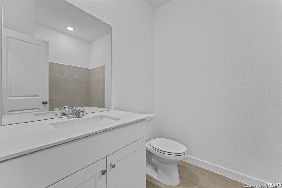 Furnished interior view inside a new home in Waterwheel, San Antonio (Image 8).