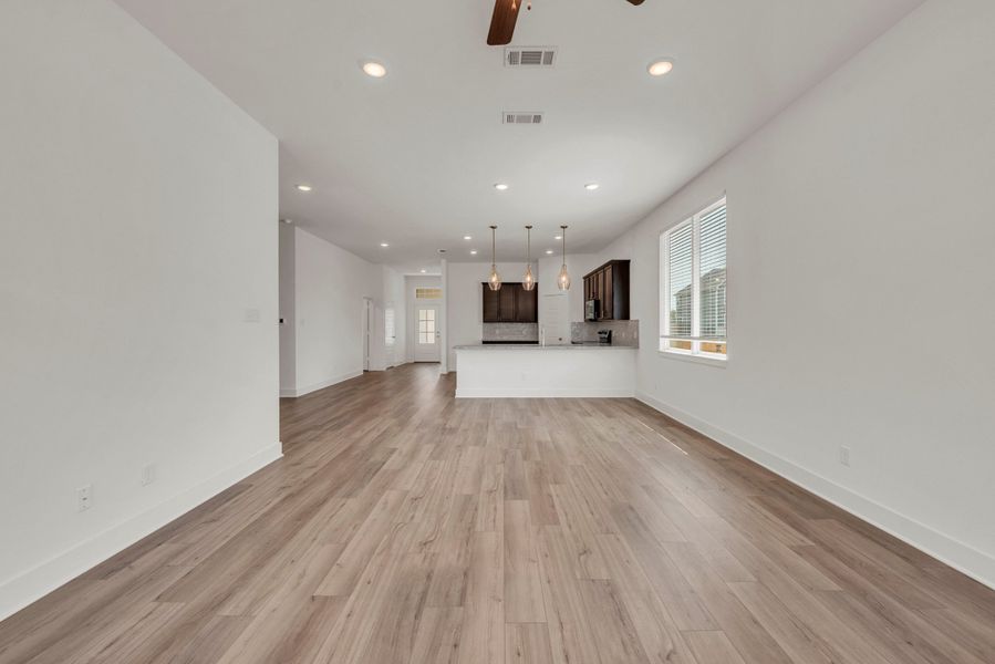Spacious, unfurnished interior of a new home in Liberty Oaks, Waco (Image 15). Spacious, unfurnished interior of a new home in Liberty Oaks, Waco (Image 15).
