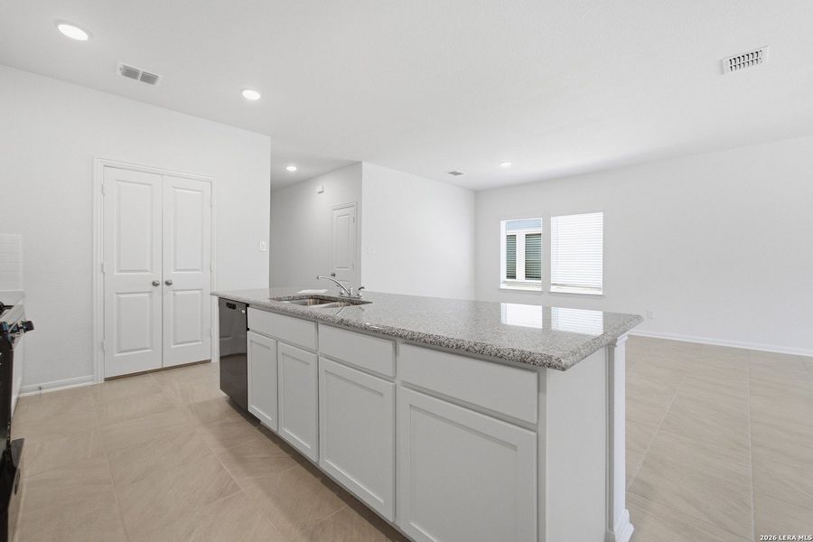 Furnished interior view inside a new home in Red Hawk Landing, San Antonio (Image 8).