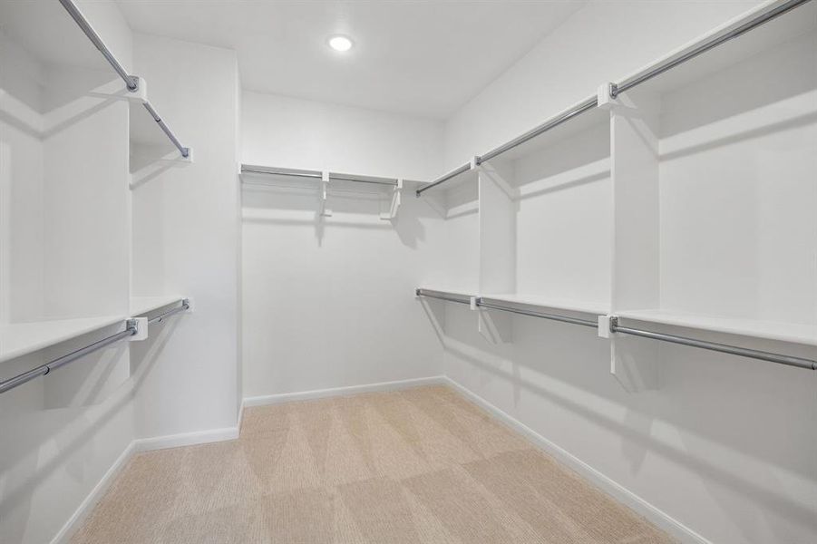 No fighting for space in this dream owner's closet!