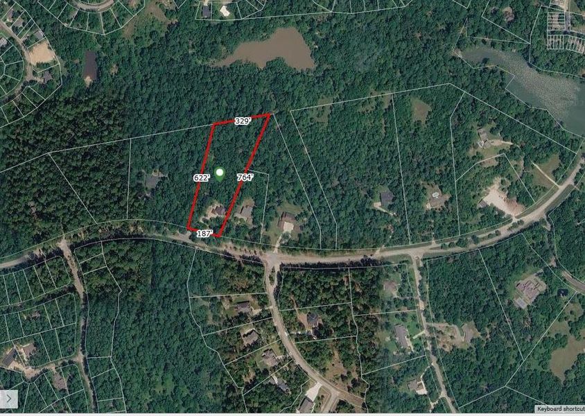 The lot backs up to POA Reserve Property