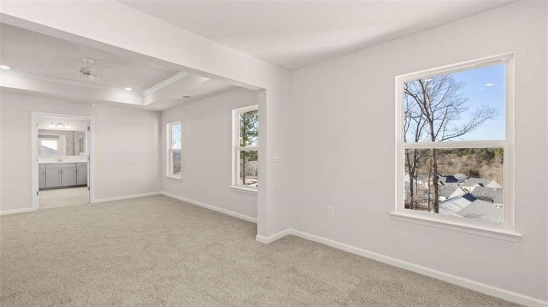 Spacious, unfurnished interior of a new home in Water Oak Estates, Lawrenceville (Image 26). Spacious, unfurnished interior of a new home in Water Oak Estates, Lawrenceville (Image 26).