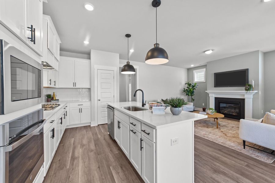 Representative furnished interior of a home built from the Found a Dream by Garman Homes in Wendell Falls, Wendell (Image 9).