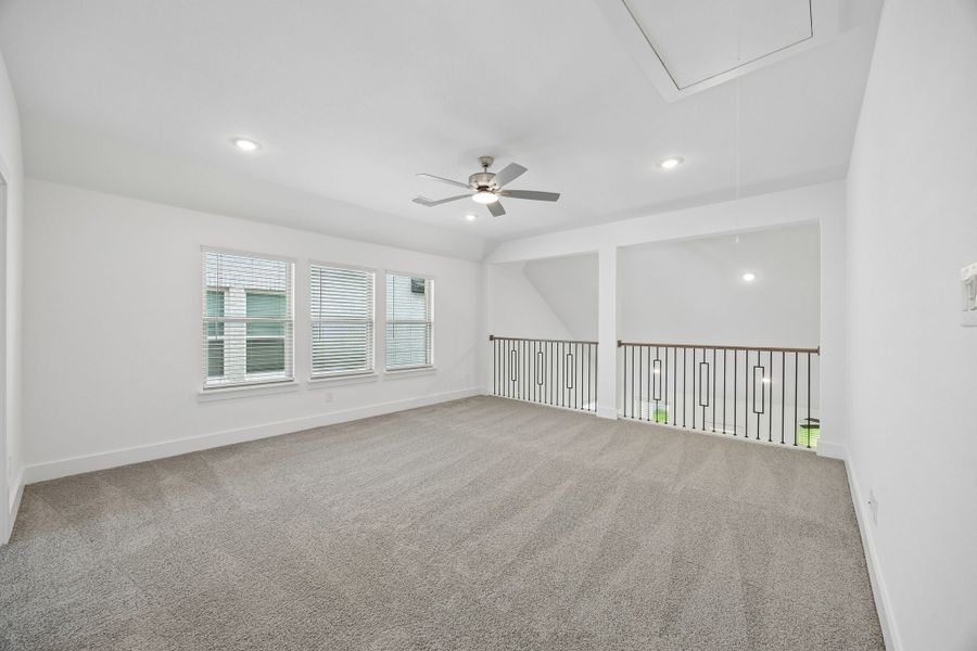 Spacious, unfurnished interior of a new home in Painted Tree Woodland West, McKinney (Image 30). Spacious, unfurnished interior of a new home in Painted Tree Woodland West, McKinney (Image 30).