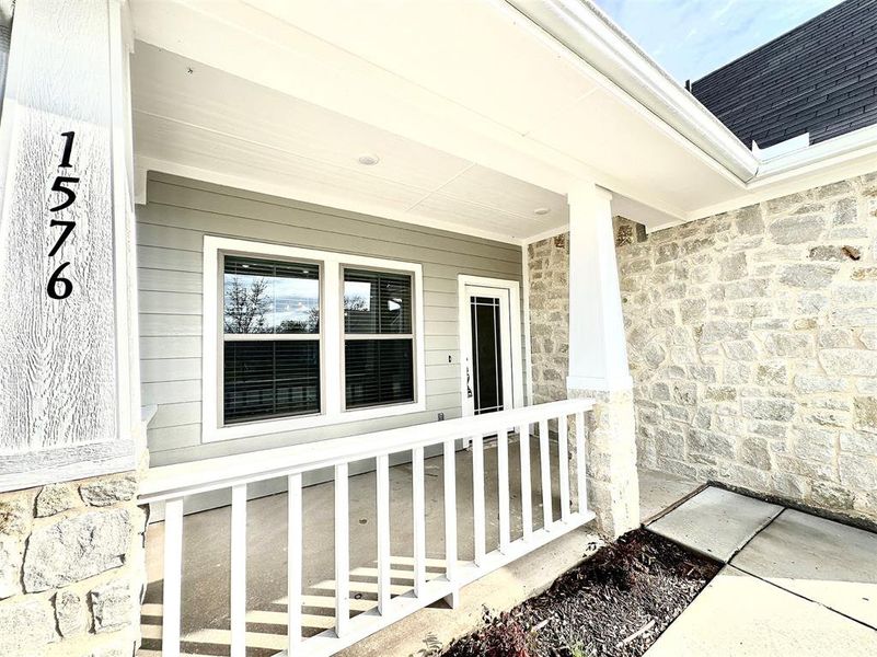 Covered Front Porch