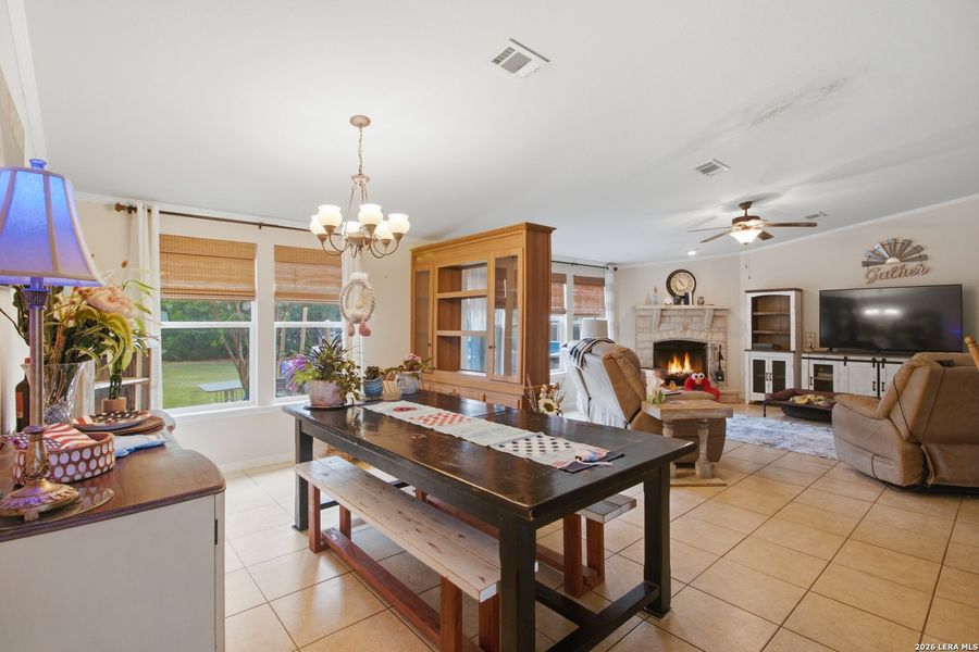 Furnished interior view inside a new home in , Bandera (Image 3). Furnished interior view inside a new home in , Bandera (Image 3).
