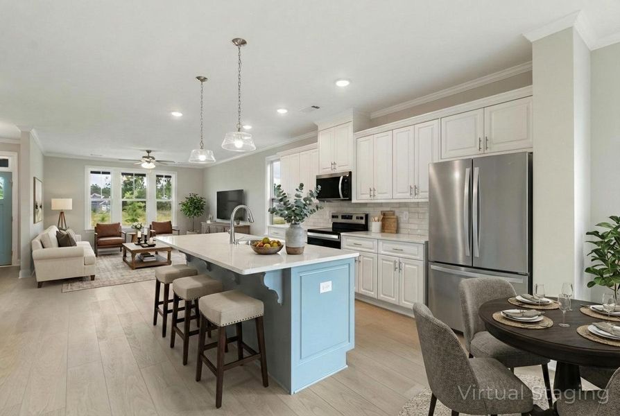 Furnished interior view inside a new home in Tillery Park, Grovetown (Image 13).