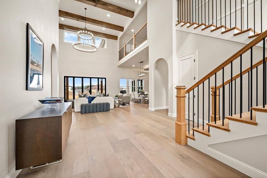 Furnished interior view inside a new home in , Pelican Bay (Image 6).