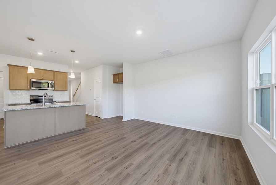 Spacious, unfurnished interior of a new home in Sweetbrier, Durham (Image 21). Spacious, unfurnished interior of a new home in Sweetbrier, Durham (Image 21).