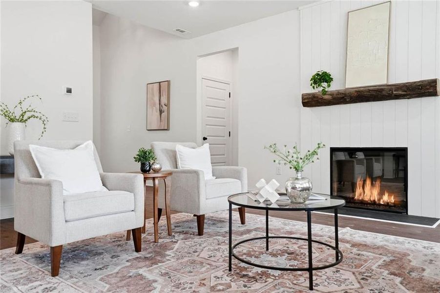 Furnished interior view inside a new home in , Mansfield (Image 12). Furnished interior view inside a new home in , Mansfield (Image 12).
