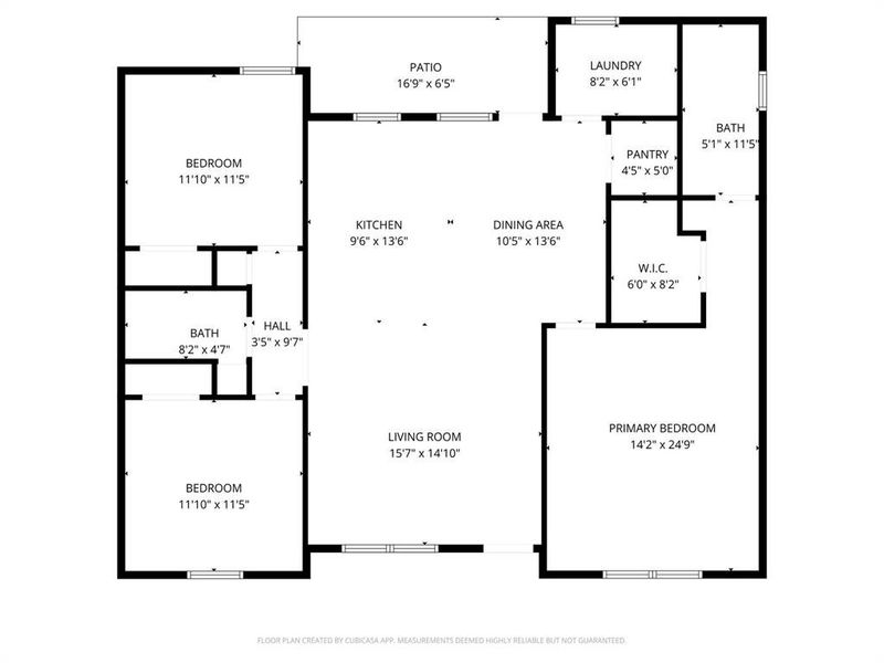 View of room layout View of room layout