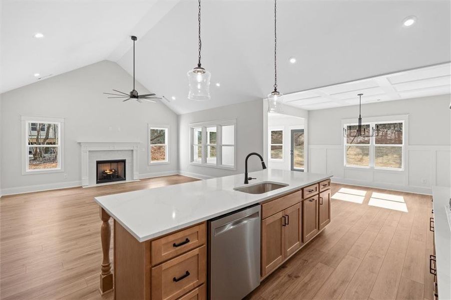 Furnished interior view inside a new home in , Carrollton (Image 9).
