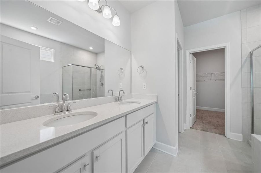 Furnished interior view inside a new home in Bennett Park, Grayson (Image 11).
